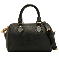 Speedy Bandoulière 20,Empreinte, Black, NFC, L/K/S, 3*